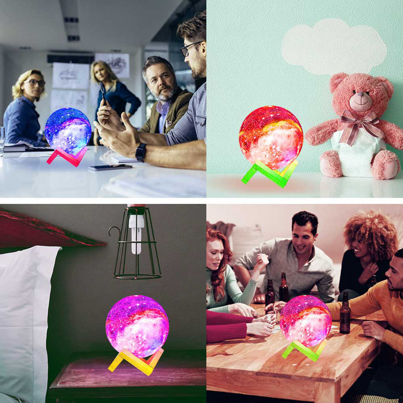 3d galaxy moon lamp new arrivals